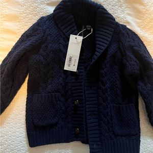 Janie and Jack Navy cardigan